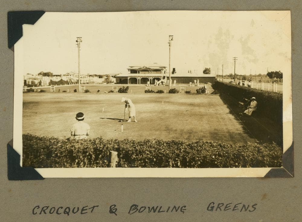 Who was Mrs Gibson & What did she do for croquet?