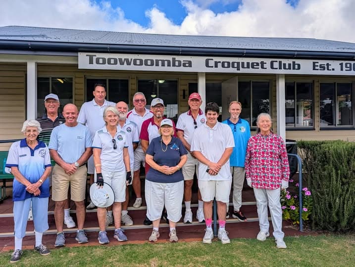 Association croquet players take part in Darling Downs Tournament, with photos shared