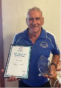 Steve Kele honoured as Rockhampton Sportsperson of the Year before Gateball success at Moreton Bay
