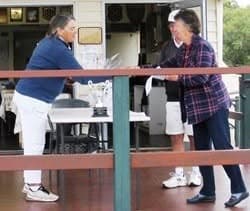 Gordon Giles wins CAQ GC Open Singles at Wynnum
