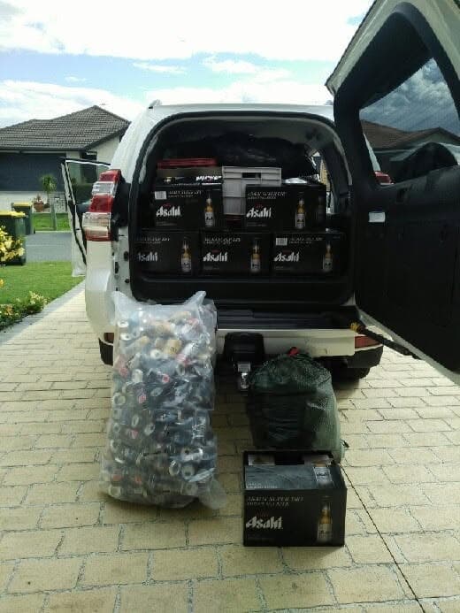 Wynnum members raise $101 from recycling