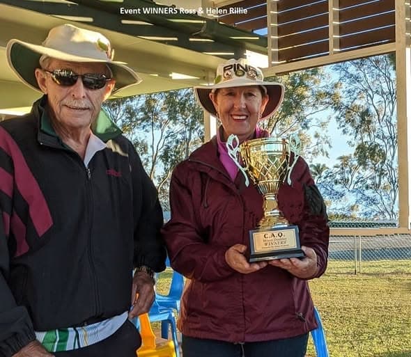 Rillies win CAQ Golf Croquet Mixed Doubles Championship