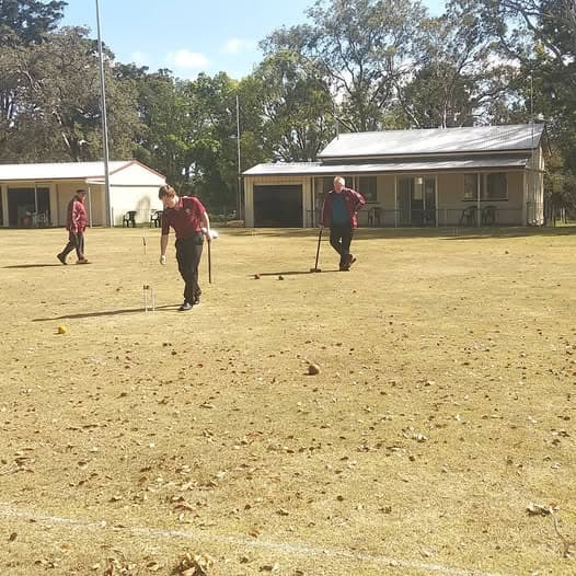 The perfect day for a game of ricochet
