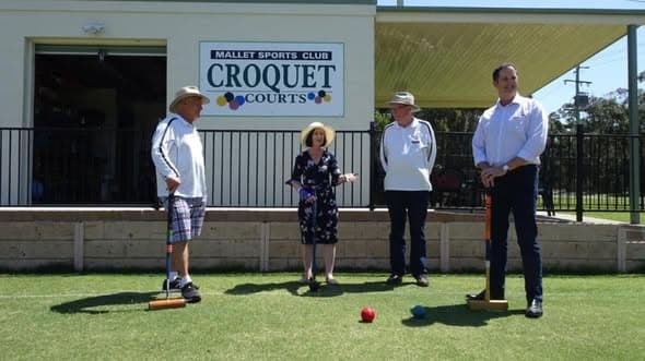 Caloundra Croquet Club secures $22,400 grant for sprinklers