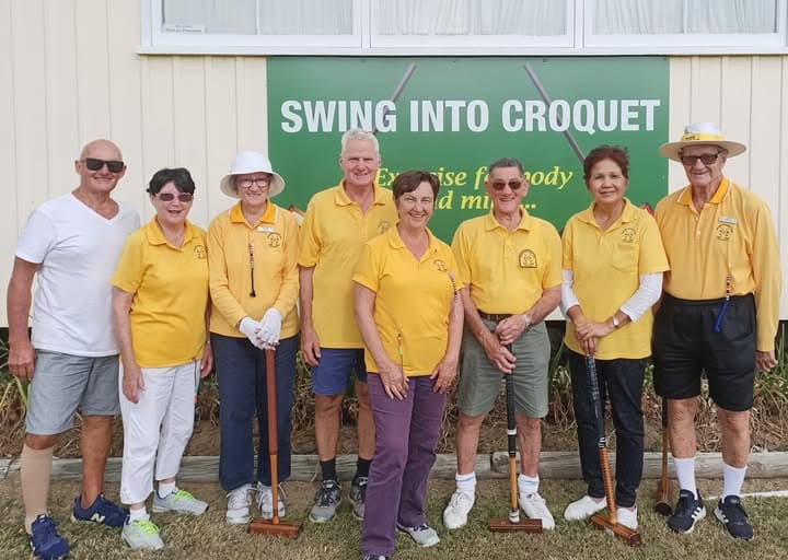 Mackay croquet members compete in 2020 golf competition