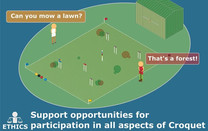 Merthyr launches tongue-in-cheek 'Croquet Ethics' cartoon series