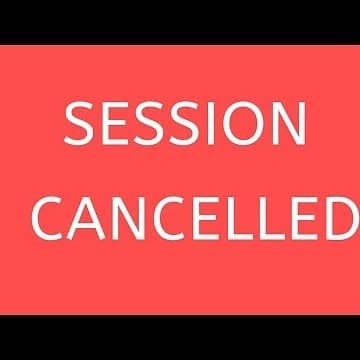 Beginner croquet cancelled this Wednesday