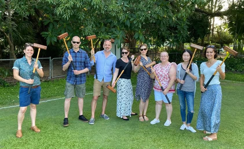 Comvita end-of-year party at Merthyr Croquet Club