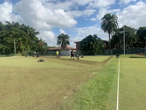 Stephens brings back Easter croquet weekend as Courts 1 and 2 are scarified