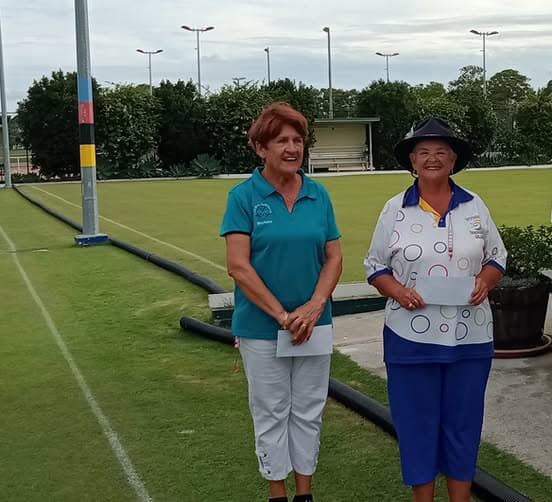 Michele Reed and Dianne Lovi win Wynnum Gala Day