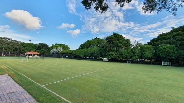 Merthyr lawns cleaned up and ready for play