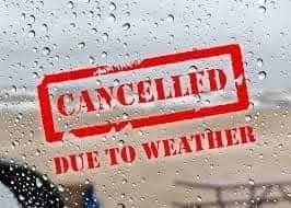 No play today, see you Saturday