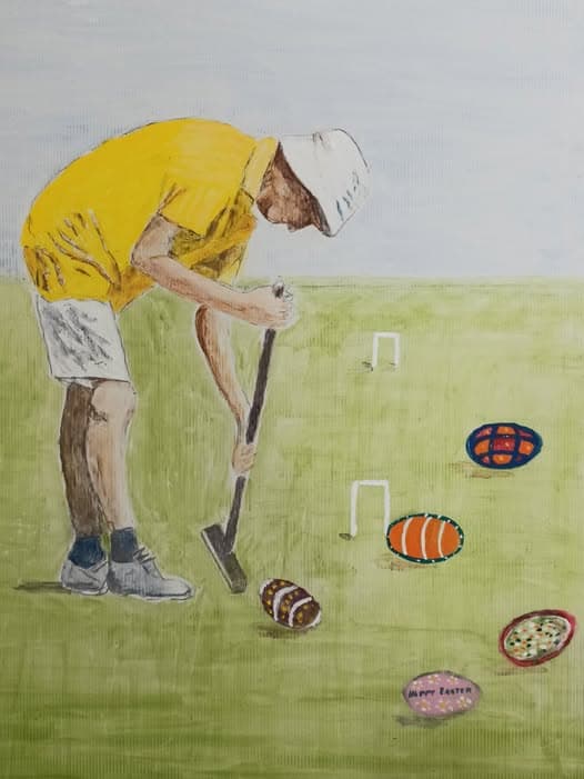 Mackay wins second place in Bunnings Easter Art Show