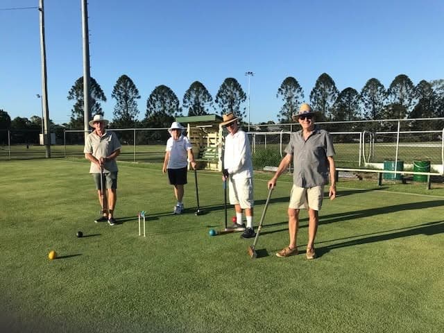 Golf Croquet winter playing times start 11 April