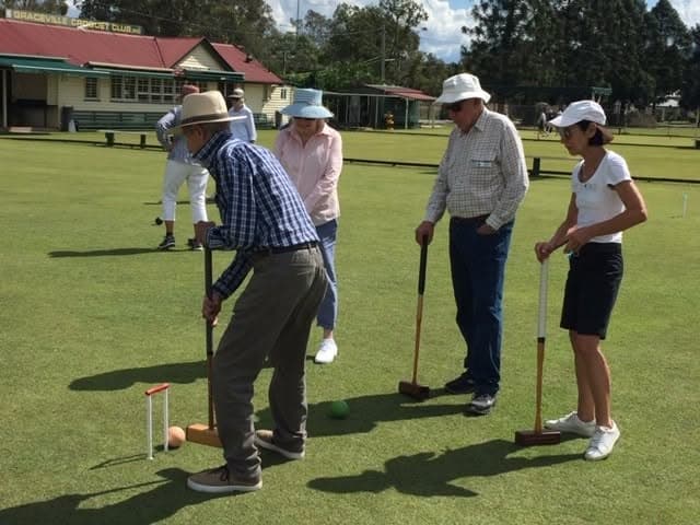 Probus clubs enjoy a morning of croquet
