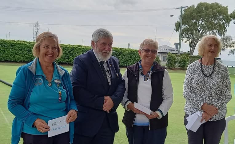 Maia McGhee and Margaret Bevan runners-up at Eildon Gala Day