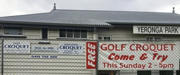 Come and play croquet in May