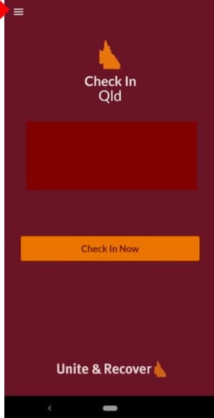 Check in with the Check In Queensland app