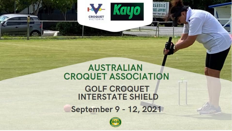 Golf Croquet Interstate Shield to be livestreamed