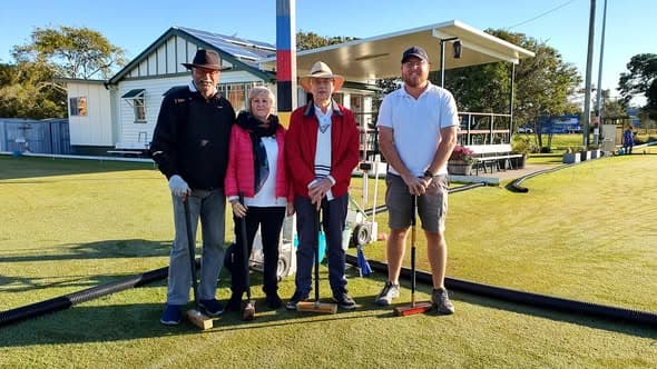 Merthyr wins both matches in golf croquet pennants round 3