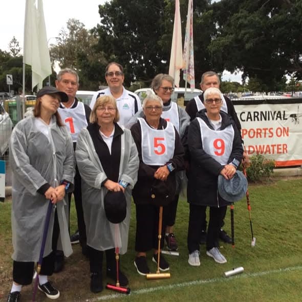 Pine Rivers Gateball Team enjoys day at Southport