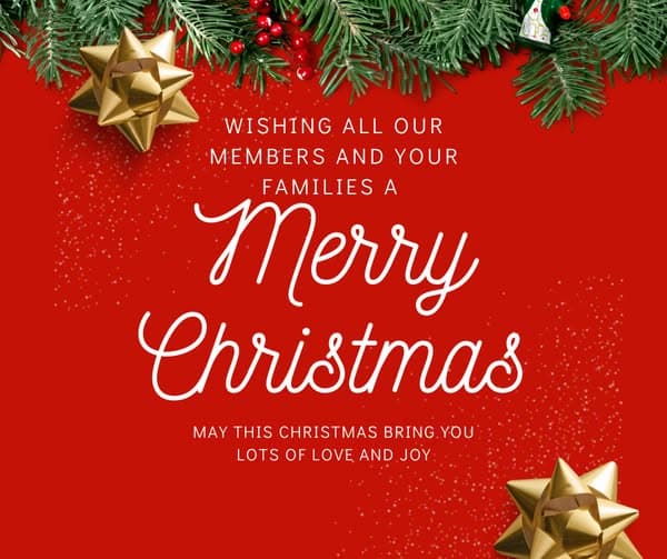 Christmas wishes from Burleigh Heads Palm Beach