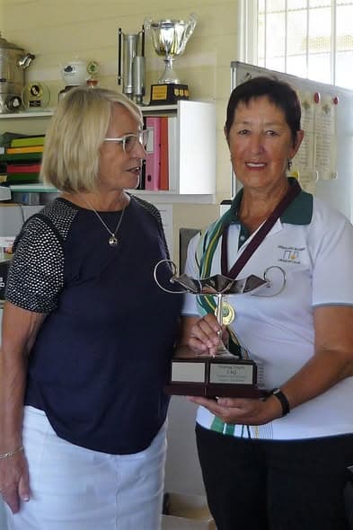 Deirdre Giles beats her seeding at Toombul; Trans-Tasman Test Series coming to Wynnum