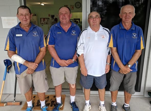 Geoff Hull wins Sunshine Coast Region Singles at Bribie Island