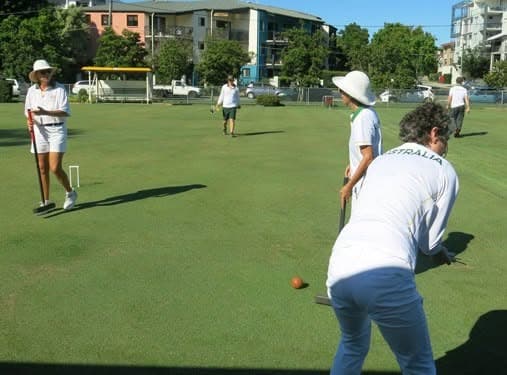 Australian Trans Tasman team practises at Toombul
