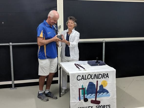 Gordon Giles wins CAQ GC Open Singles at Caloundra; Wynnum trio play in Melbourne