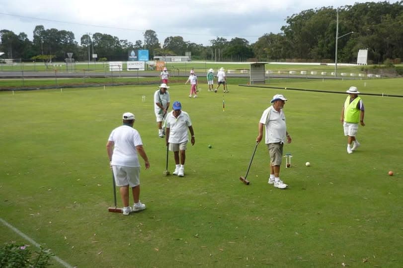 George Oliver officiates Golf Doubles Tournament at Headland, plus Coolum photos