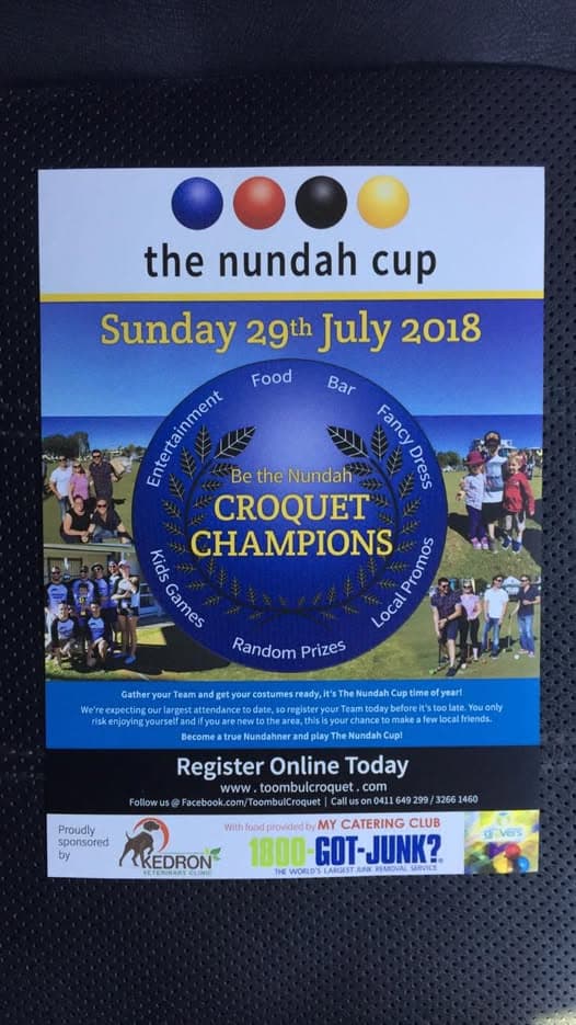 Nundah Cup 2018 posters have arrived