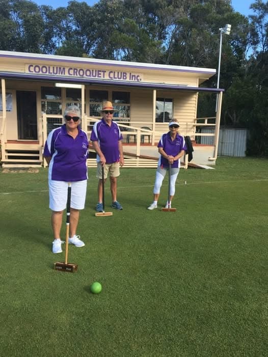 Coolum members looking smart in club uniforms