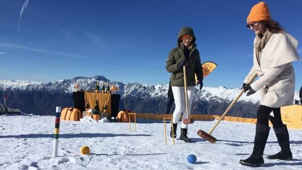 Winter croquet at Stephens: new players welcome