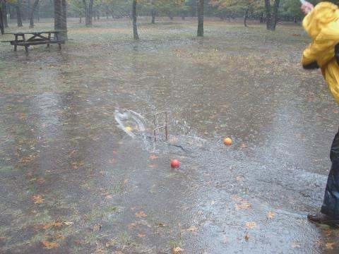 Rain doesn't stop Caloundra croquet players