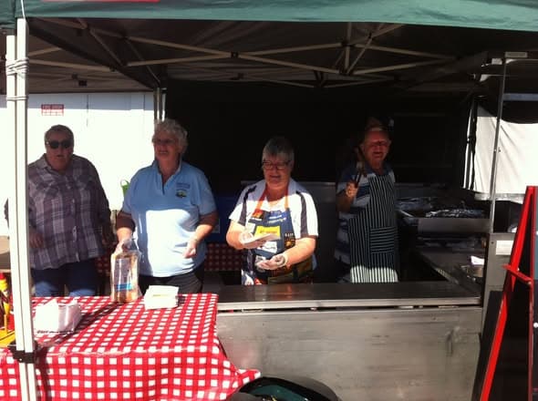 Caloundra's yearly Bunnings sausage sizzle