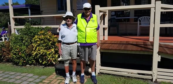 Alan George and Lionel Silbery
