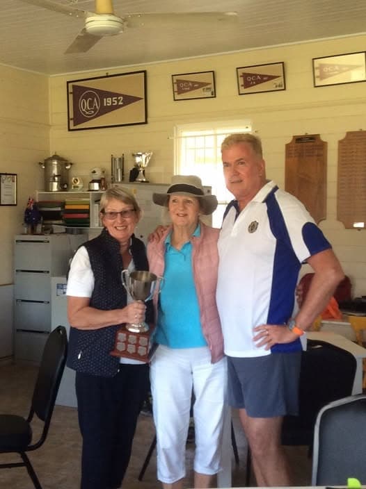 Willy and Terry win Queensland Open Doubles