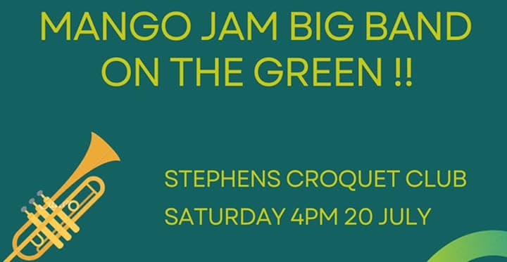 Big band music in Yeronga Park this Saturday, plus club photos