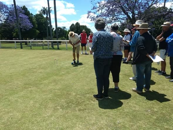 Golf Croquet workshop photos from West Toowoomba