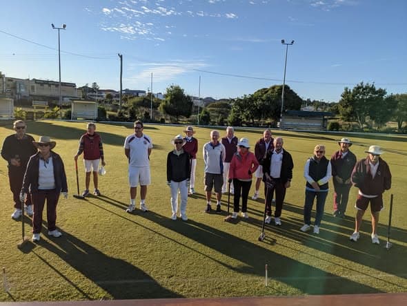 Queensland GC State Team trains at Wynnum; Mixed Doubles promoted