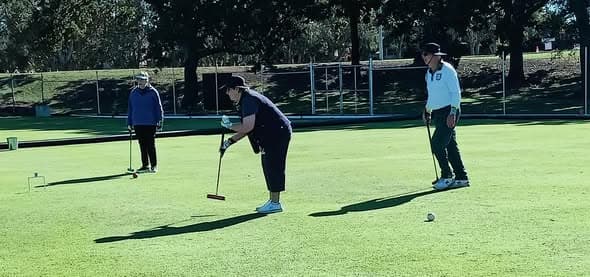 Three Amigos win Eildon Gateball Triples event