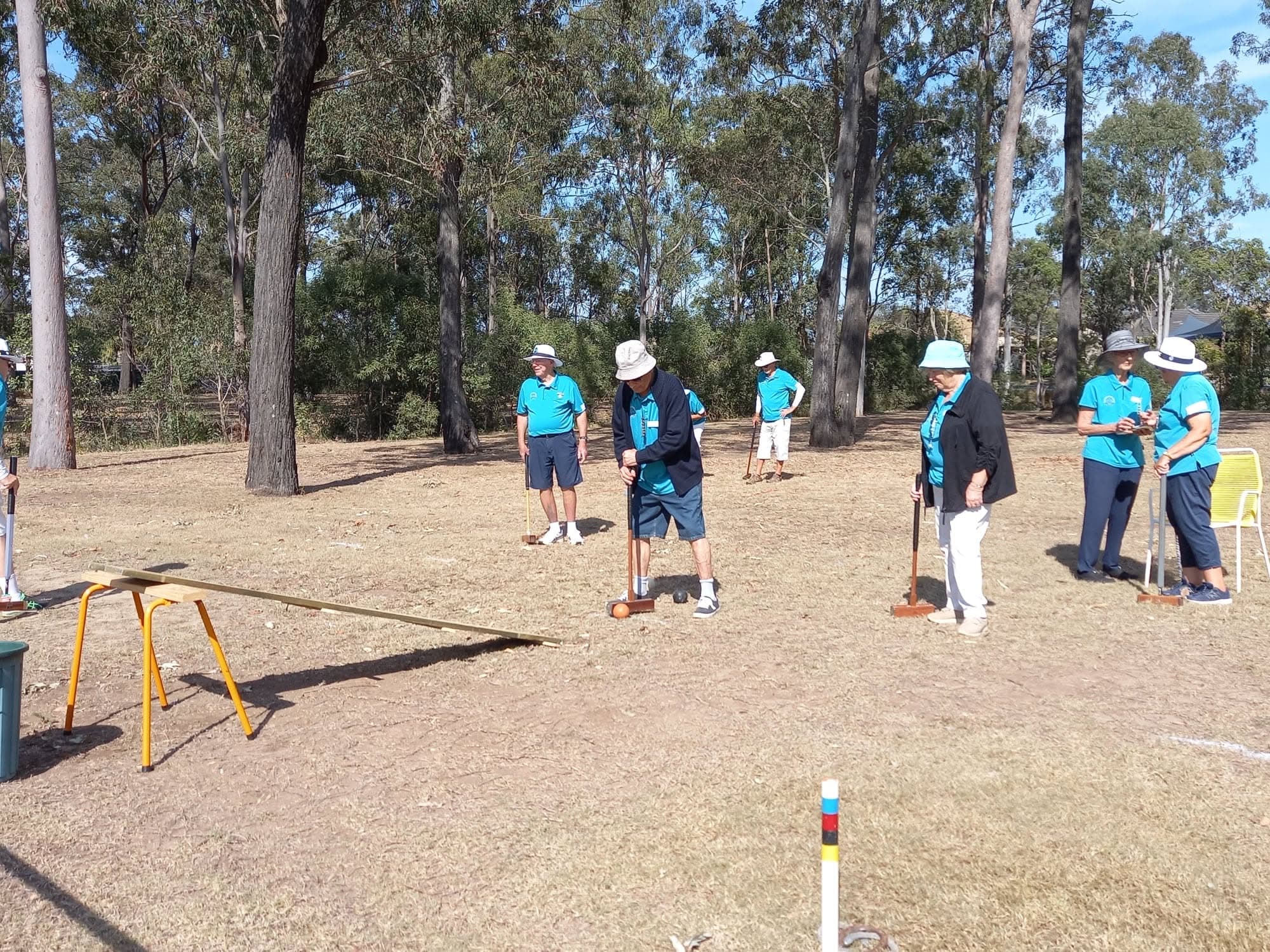 Twin Rivers croquet club marks 11th birthday with patron and councillor on the courts