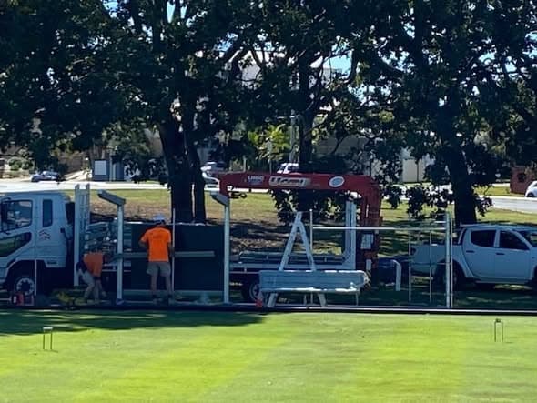 Work begins on four new shelters at Eildon