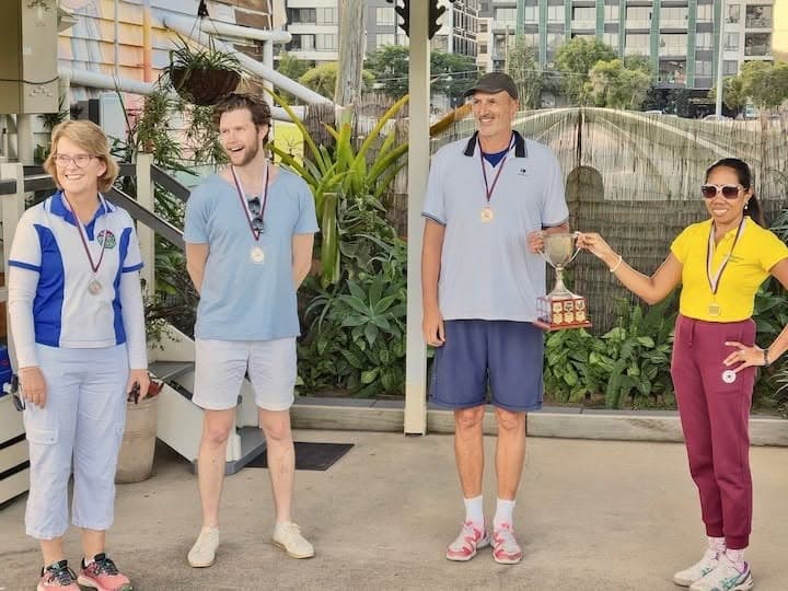 Close finish at the CAQ Queensland Open Doubles
