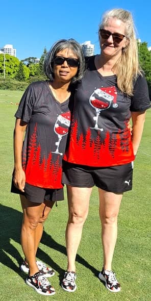 Southport Gateball players celebrate Christmas season