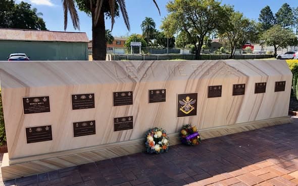 Memorial Wall unveiled at Yeronga Memorial Park