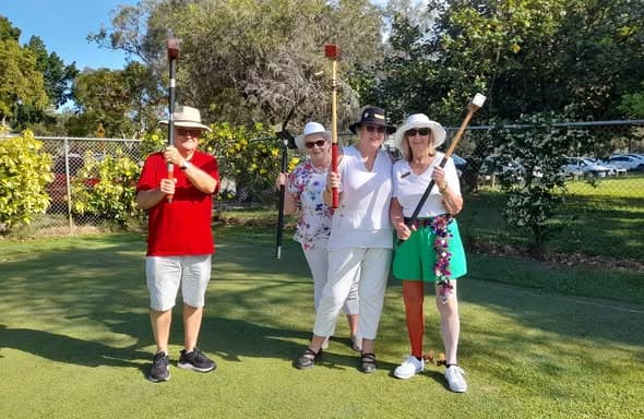 Coolangatta members celebrate Christmas together