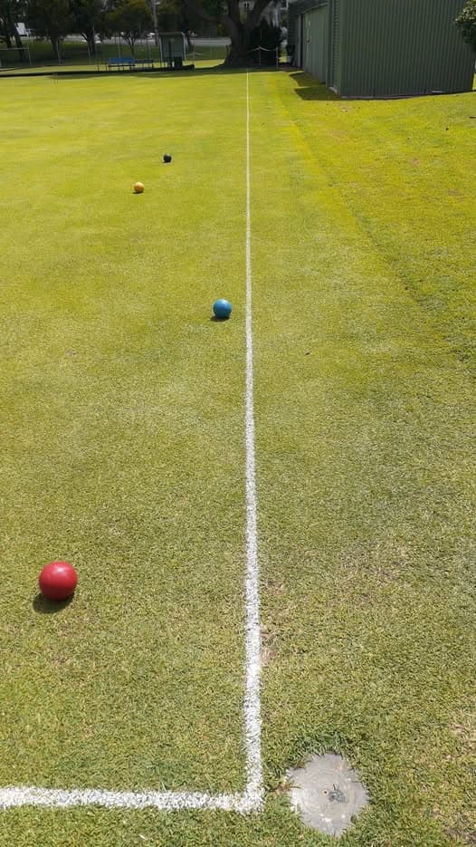 Perfect line markings at Eildon