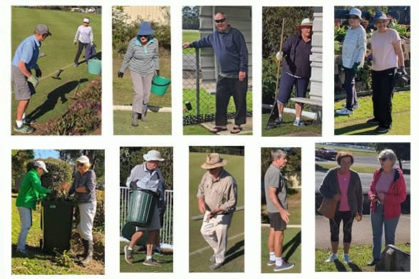 Volunteers thanked for lawn clean-up ahead of nationals